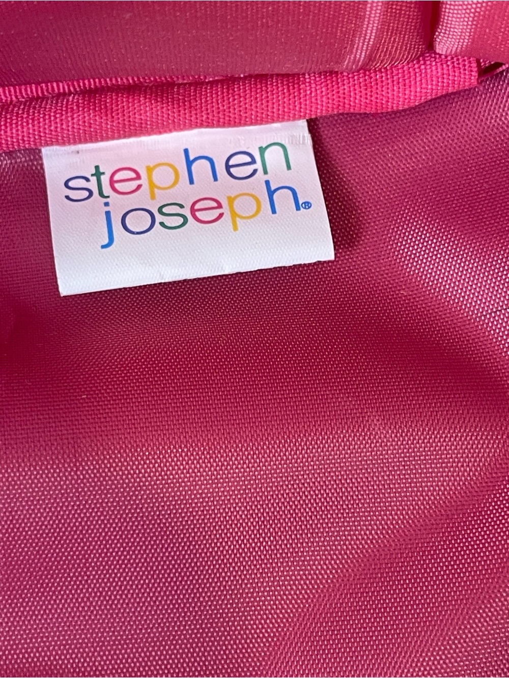 Stephen Joseph Kids Classic Rolling Luggage Bag Pink Unicorn Travel - Picture 9 of 11